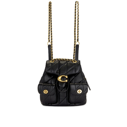 Coach 蔻驰 TABBY 双肩背包黑色轻奢时尚通勤女包REVOLVE小众新款