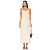 春季 中长款 新品 SWF DRESS 连衣裙女 中性色调REVOLVE小众