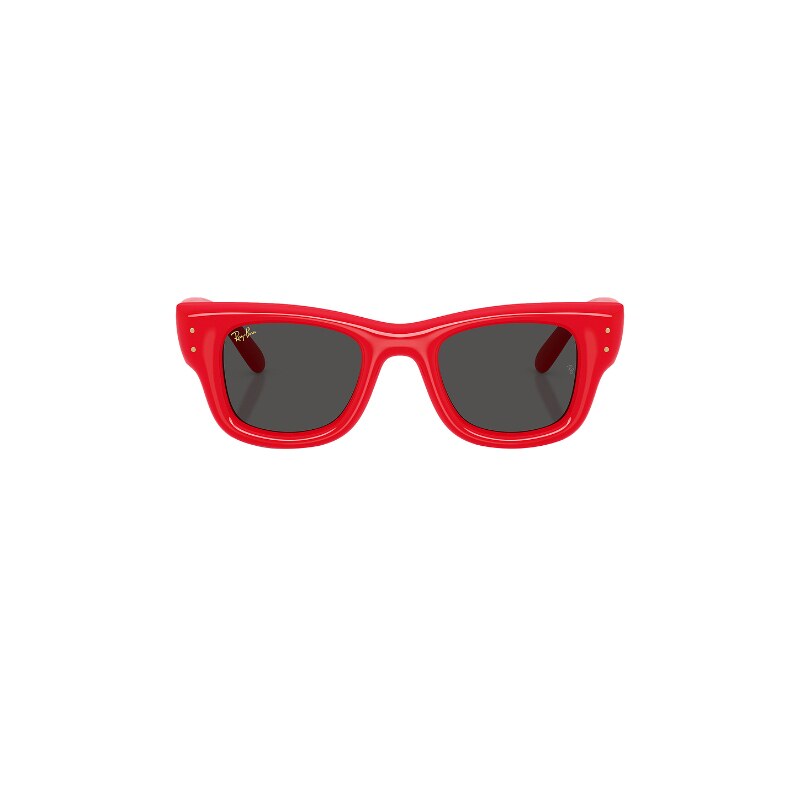 Ray-Ban红色太阳眼镜猫眼框窄框复古风墨镜早秋新品REVOLVE