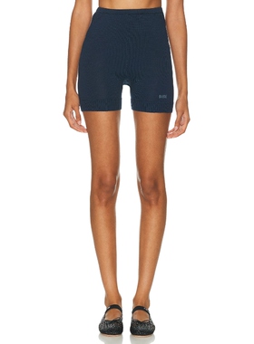 [冬季新品]BODE MERINGUE 短裤 蓝色REVOLVE小众