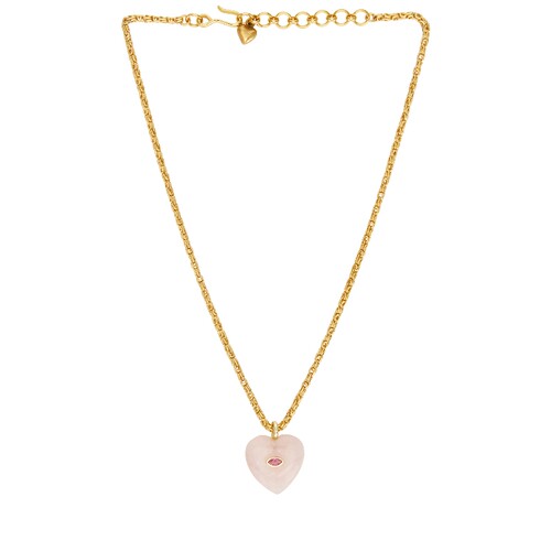 Brinker + Eliza LOVE 垂褶项链 26早秋新品 revolve小众新款