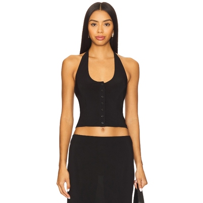 [冬季内搭]Bella Venice MIA 上装黑色辣妹风 REVOLVE小众新款