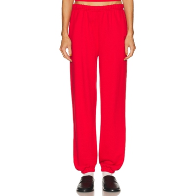 [春季新品]Eterne BOYFRIEND运动裤红色美式休闲风REVOLVE新款