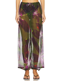 Watercolor PETRA revolve小众新款 Orchid 长裤 vitamin