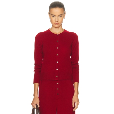 Guest In Residence JANE 开衫 红色REVOLVE小众新款