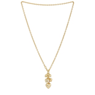 FAMILY THE HEARTS 金属金色REVOLVE小 Roxanne 项链 Assoulin