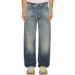 Dead 蓝色REVOLVE小众新款 TYPE 牛仔长裤 Brain
