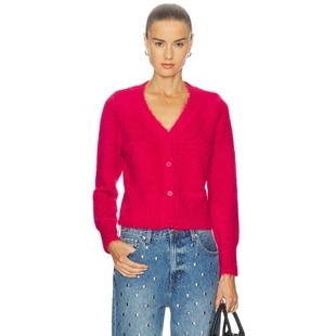 红色REVOLVE小众新款 Bobi 毛衣