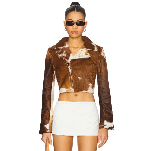 Understated Leather 夹克 26春夏新品 revolve小众新款