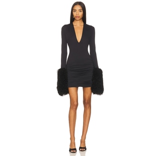 黑色REVOLVE小众新款 Aniye 裙子 NIKA Records