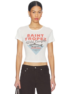 The Laundry Room SAINT TROPEZ SARDINES 婴儿T恤 revolve小众新