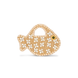 中性色调REVOLVE小众新款 SIMONMILLER 手提包 FISH PUKA