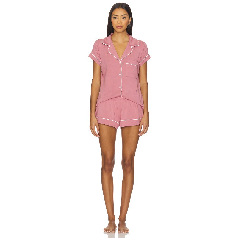 [秋冬新品]eberjey GISELE 睡衣套装 粉红胭脂系列REVOLVE小众