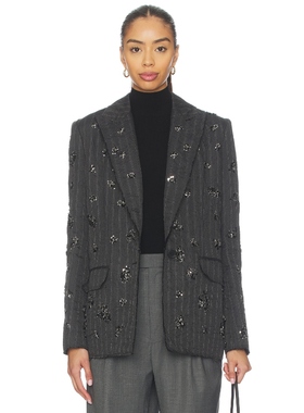 SIMKHAI MURPHY 西装 深灰色REVOLVE小众新款