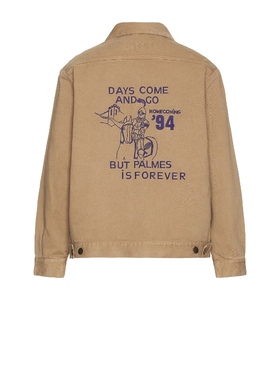 [冬季新品]Palmes FOREVER 拉链外套 棕色REVOLVE小众