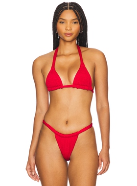 [春节穿搭]lovewave THE CALISTE上装红色y2k辣妹风REVOLVE新款