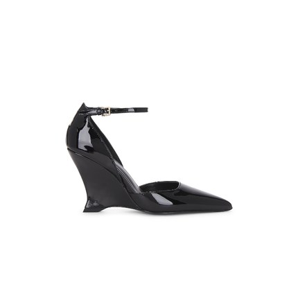 RAYE RIVINGTON 楔跟 黑色REVOLVE小众新款