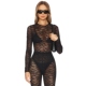 LACE SKIN 紧身服 CULTNAKED 黑色REVOLVE小众新款