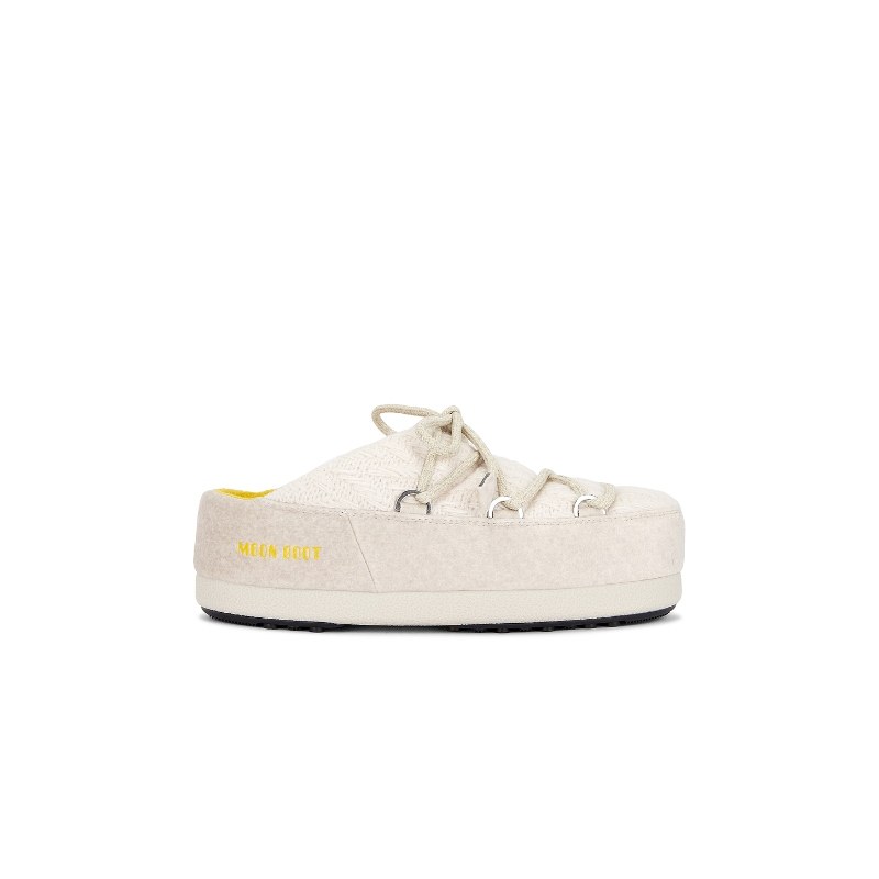 MOON BOOT EVX 拖鞋式穆勒鞋 白色REVOLVE小众新款