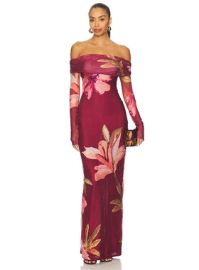 PatBO DELICATA 薄纱长裙 REVOLVE小众新款