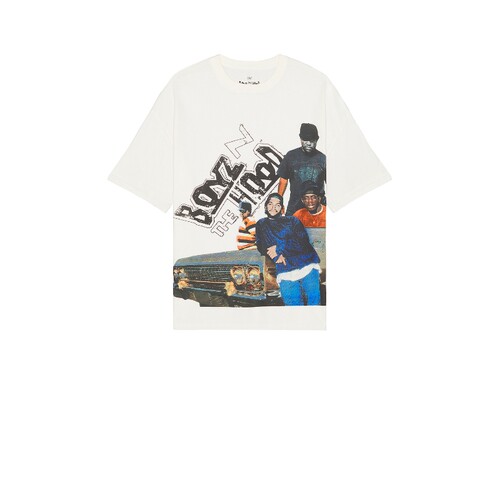 Philcos BOYZ N THE HOOD 宽松T恤  象牙白 秋冬新品REVOLVE
