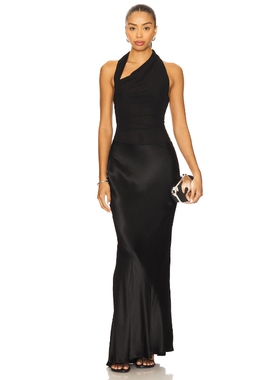 Bec + Bridge IDA 吊带连衣裙 黑色 REVOLVE小众新款