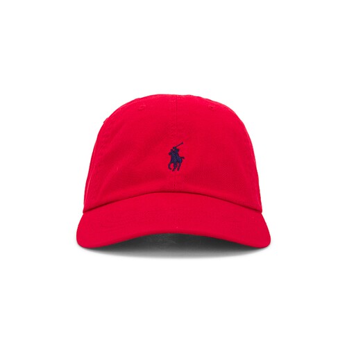 Polo Ralph Lauren拉夫劳伦棒球帽红色夏季新款遮阳显脸小revolve