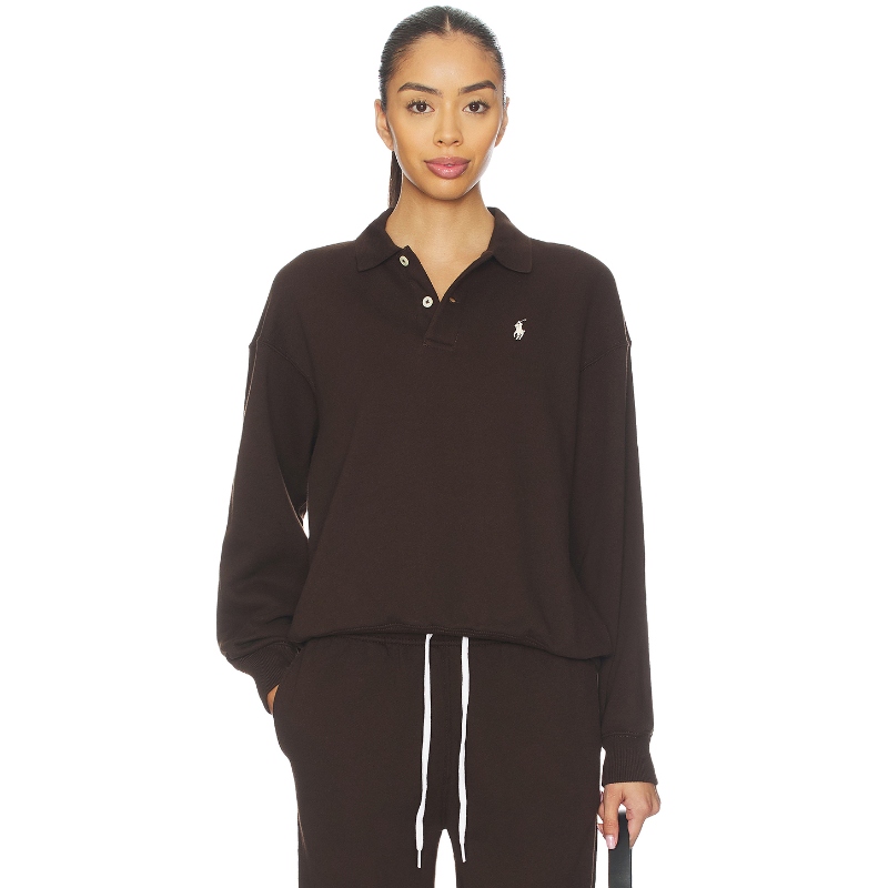 Polo Ralph Lauren 拉夫劳伦抓绒长袖套头衫老钱风毛衣REVOLVE