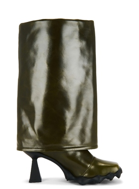 Dirt FOLDED RANGE 靴子 深绿色 女款REVOLVE小众新款