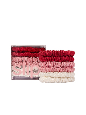slip Pure Silk Skinny Scrunchies Set Of 6 revolve小众新款