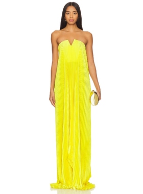L'IDEE 长裙黄色REVOLVE