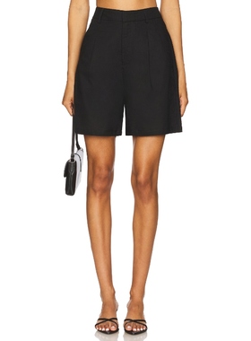 SNDYS OSTEN 短裤 黑色 美式休闲风REVOLVE小众新款