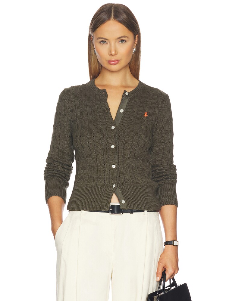 Polo Ralph Lauren 棉质长袖开衫 revolve小众新款 军装