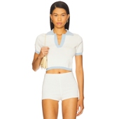 春季 上装 新品 SNDYS RAYLEIGH 白色辣妹风 REVOLVE小众新款