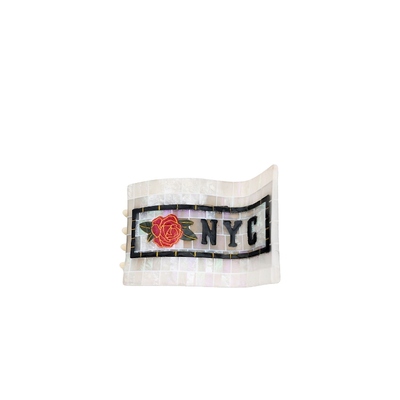 Solar Eclipse Hand-Painted NYC Subway Heart Hrevolve小众新款