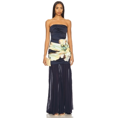 Significant Other TALLIE 长裙 藏青色REVOLVE小众新款