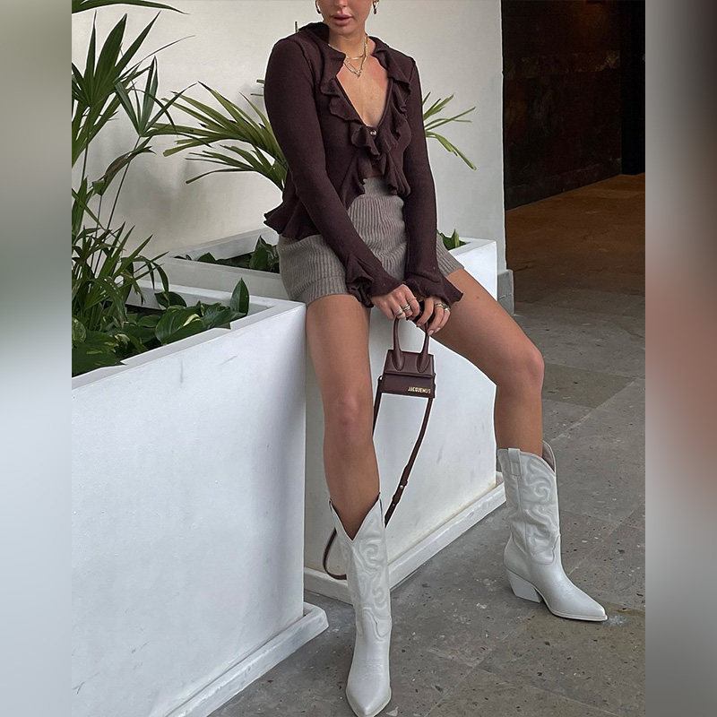 LPA RUFFLE 开衫REVOLVE新品