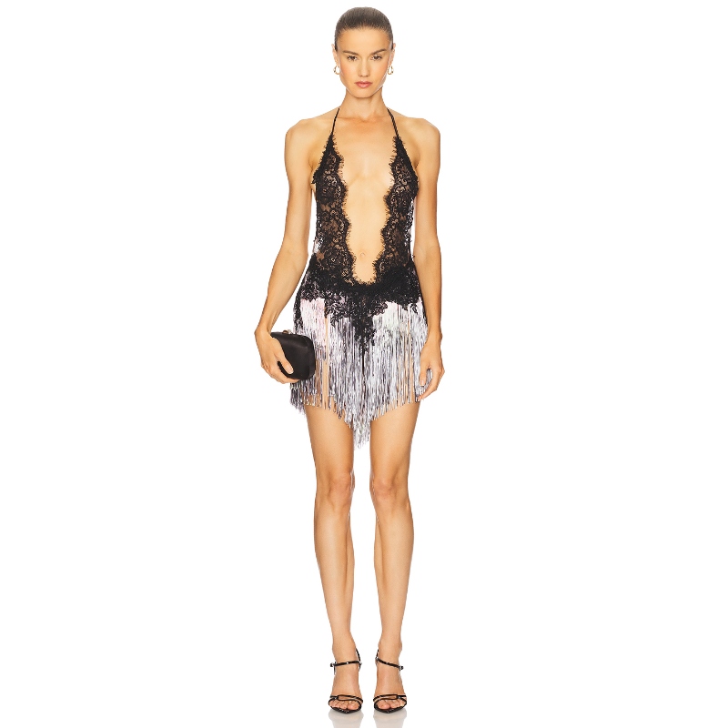 The Dolls House LILLY 连衫裤 黑色 美式休闲风REVOLVE小众新款