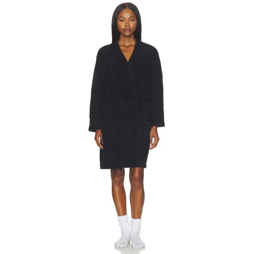Barefoot Dreams COZY CHIC LITE 长袍  黑色 秋冬新品REVOLVE