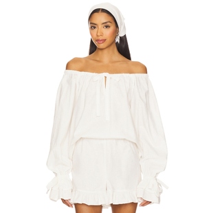 Sleeper CHA-CHA 衬衫 象牙白REVOLVE小众新款