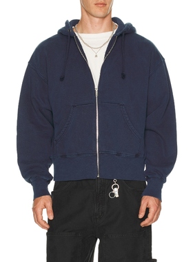 Asher 连帽衫 蓝色REVOLVE小众新款