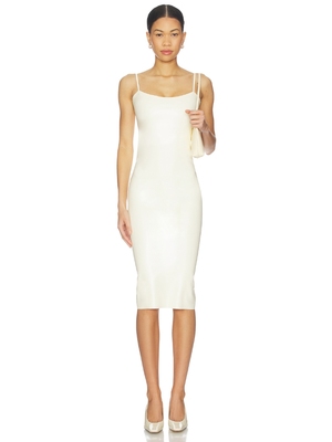 POSTER GIRL WHISTLE MIDI 裙子 revolve小众新款 白色