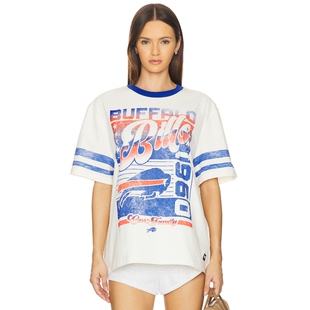 The Wild Collective BUFFALO BILLS 图案恤 象牙revolve小众新款