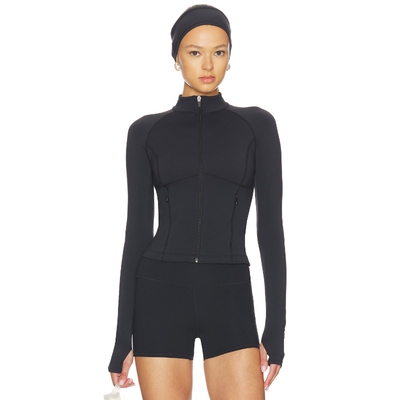 [春季新品]WellBeing + BeingWell运动夹克休闲风紧身上衣REVOLVE