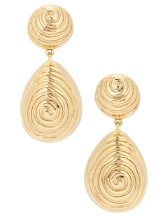 petit moments SUNSPELL 垂褶耳饰 revolve小众新款