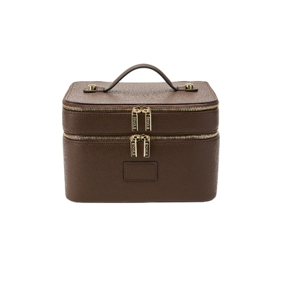 ETOILE COLLECTIVE DUO VANITY CASE 化妆包 棕色REVOLVE小众新款