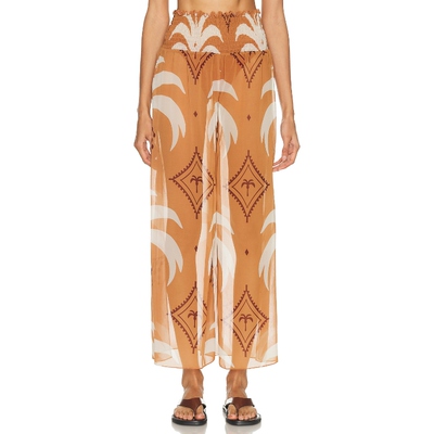 Johanna Ortiz ETERNITY 长裤 桃红色 美式休闲风REVOLVE小众新款