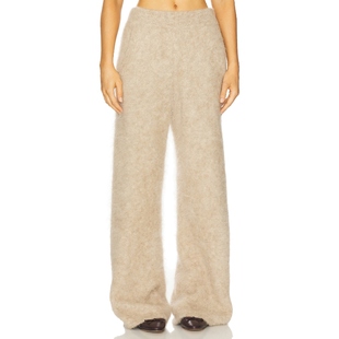 LAMARQUE TARAN 长裤 棕黄色 美式休闲风REVOLVE小众新款