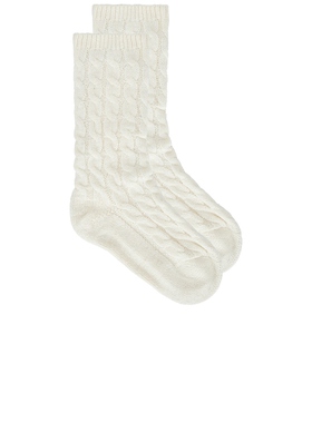 eberjey COSY 短袜 象牙白REVOLVE小众新款