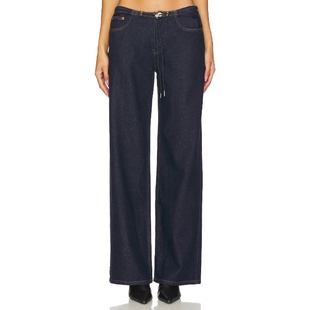 阔腿 Denim Dark Still 复古风REVOLVE小众新款 COOL 美式 Here